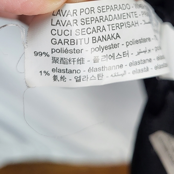 ZARA long sleeve textured dress with ruffles - Picture 7 of 7